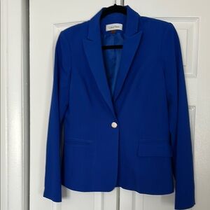 Calvin Klein Women's Blue Blazer